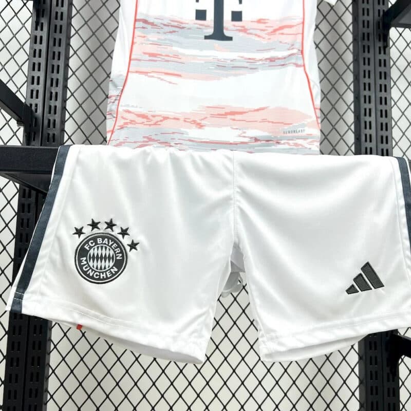 2025/2026 Bayern Munchen Away Football Shirt Kids Size