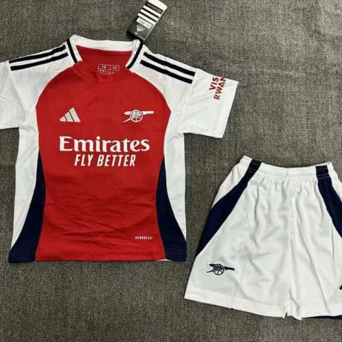 2024/2025 Arsenal Home Football Shirt 1:1 Thai Quality Kids Size