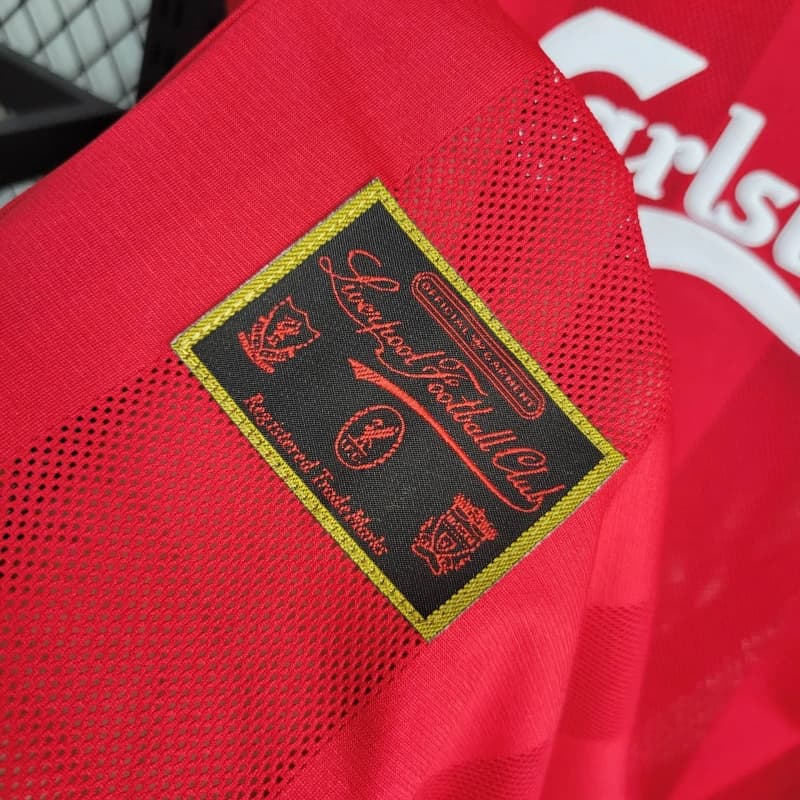1995/1996 Retro Liverpool Home Football Shirt 1:1 Thai Quality
