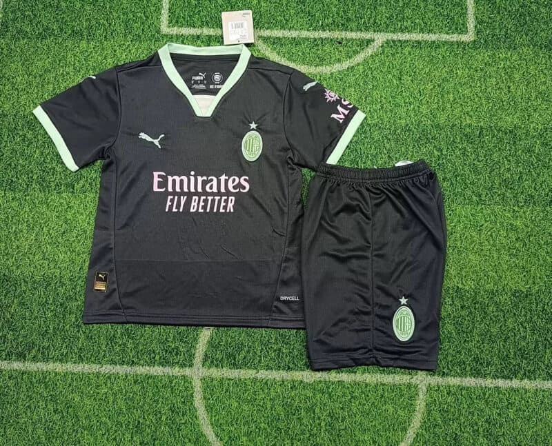2024/2025 AC Milan Third Away Football Shirt 1:1 Thai Quality Kids Size