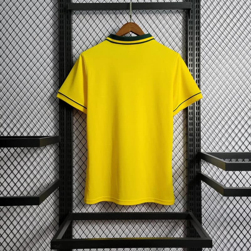 1994 Retro Brazil Soccer Jersey Home