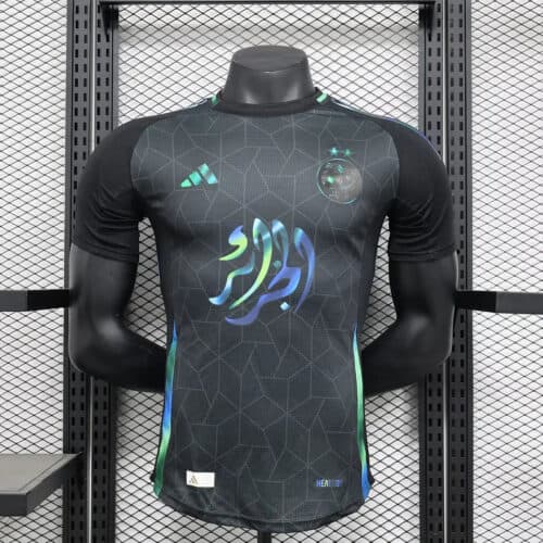2024/2025 Player Version Algeria Special Edition Black Football Shirt 1:1 Thai Quality