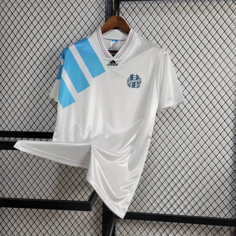 1992/1993 Retro Olympique de Marseille Home Football Shirt 1:1 Thai Quality
