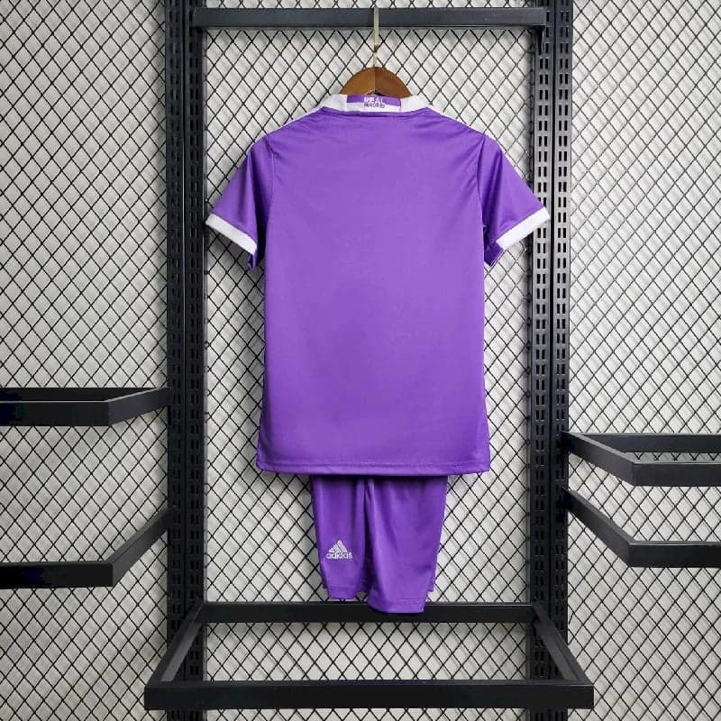 2016/2017 Retro Kids Size Real Madrid Away Football Shirt