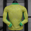 2024 Long Sleeve Player Version Brazil Home Football Shirt 1:1 Thai Quality