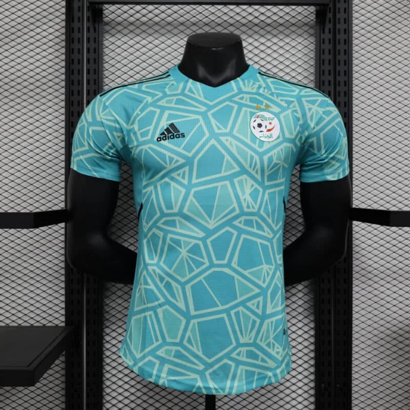 2023/2024 Algeria National Team Blue Shirt - Player Version