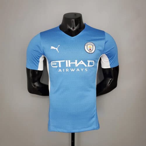 Manchester City Football Shirt 2021/2022 Retro 1:1 Thai Quality Home - Player Version