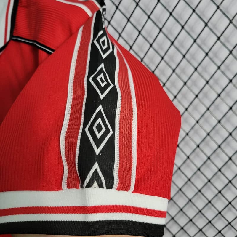 1998/1999 Retro Manchester United Home Football Shirt 1:1 Thai Quality