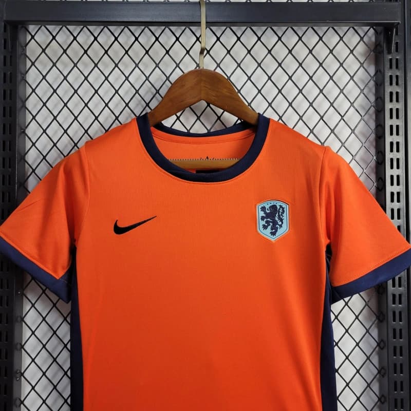 2024 Netherlands Home Football Shirt 1:1 Thai Quality Kids Size