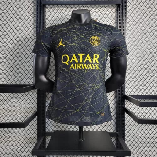2022/2023 Psg Paris Saint-Germain Fourth Away Football Shirt - Player Version