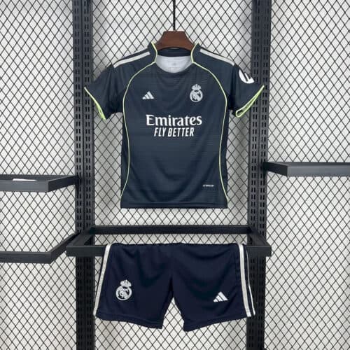 2025/2026 Real Madrid Away Football Shirt Kids Size