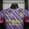2023/2024 Manchester City Goalkeeper Purple Football Shirt 1:1 Thai Quality - Player Version