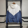 2023/2024 Real Madrid Windbreaker White Blue Soccer Jersey