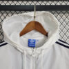 2023/2024 Real Madrid Windbreaker White Blue Soccer Jersey