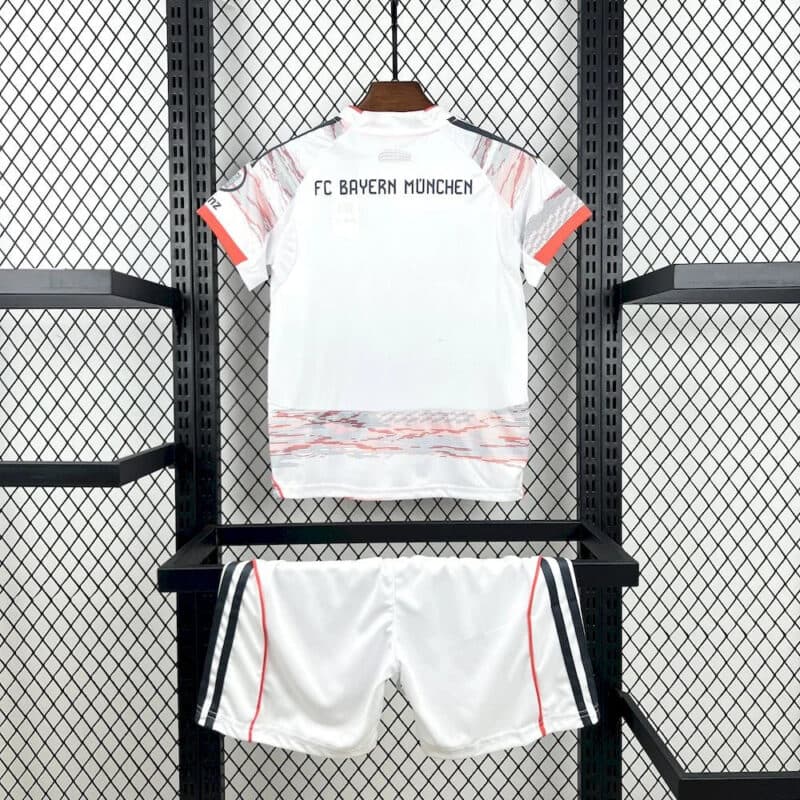 2025/2026 Bayern Munchen Away Football Shirt Kids Size