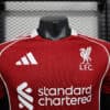 2025/2026 Player Version Liverpool Home Football Shirt