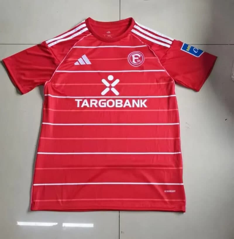 2025/2026 Fortuna Dusseldorf Home Football Shirt