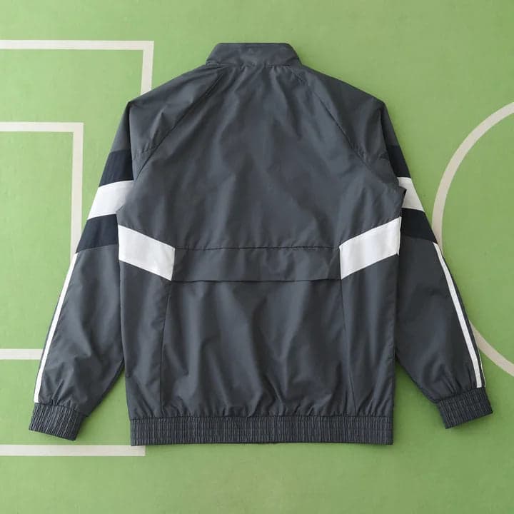 2024/2025 Real Madrid Black Windbreaker Soccer Jersey 1:1 Thai Quality