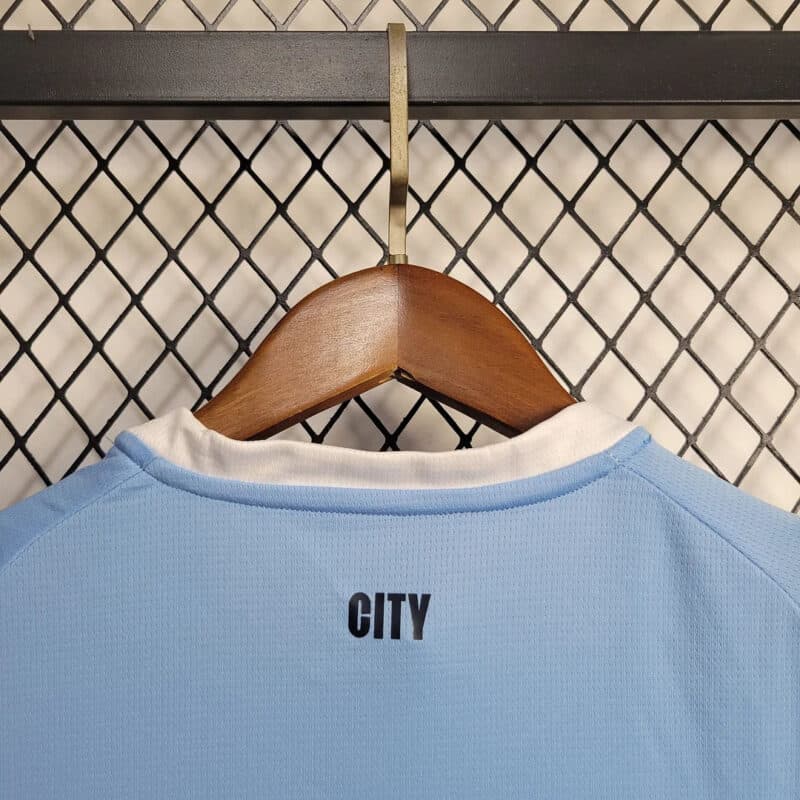 2025/2026 Manchester City Home Football Shirt Kids Size