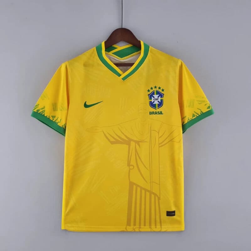 2022 Brazil Classic Soccer Jersey Yellow
