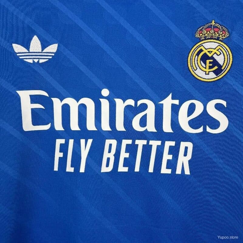 2025/2026 Long Sleeve Real Madrid Third Away Football Shirt