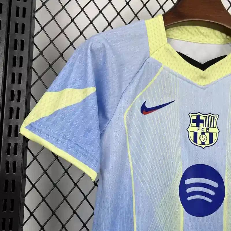 2025/2026 Kids Size Barcelona Special Edition Blue Football Shirt