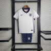 2024 Kids Size England Home Football Jersey
