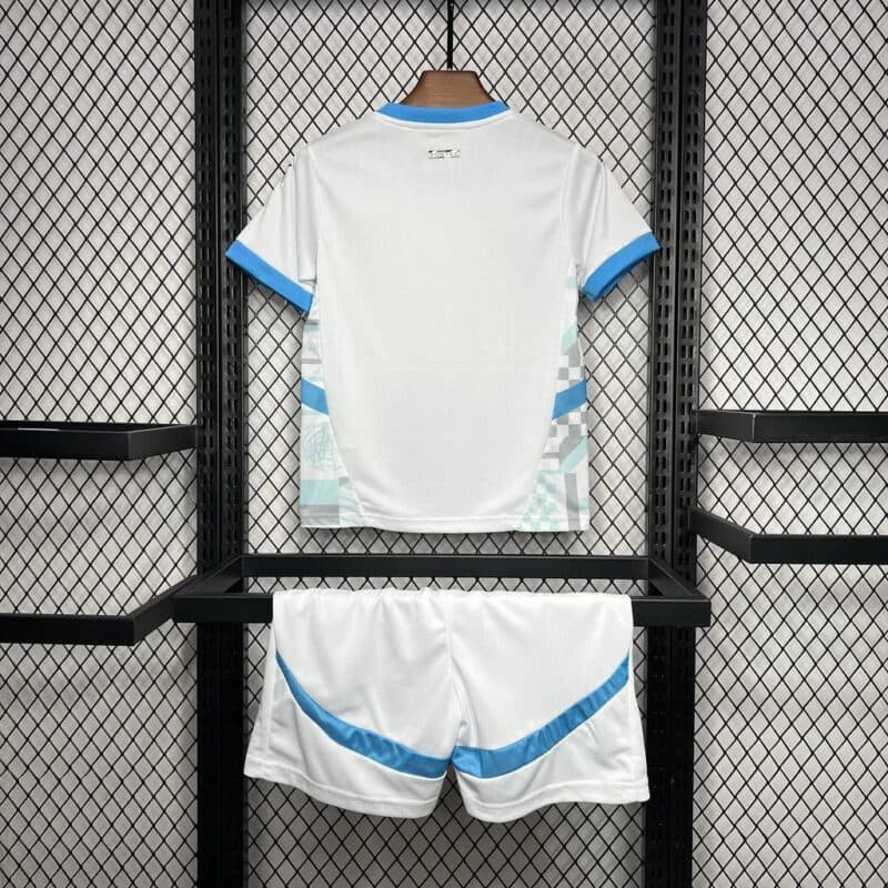 2024/2025 Olympique de Marseille Home Football Kids Size Shirt 1:1
