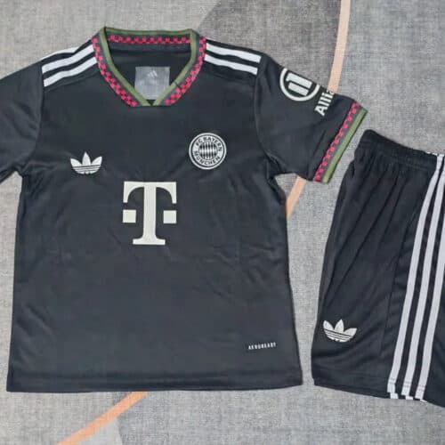 2025/2026 Bayern Munchen Third Away Football Shirt Kids Size