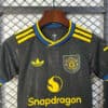 2025/2026 Manchester United Third Away Football Shirt Kids Size