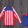 2004/2005 Retro Long Sleeve Atletico Madrid Home Football Shirt