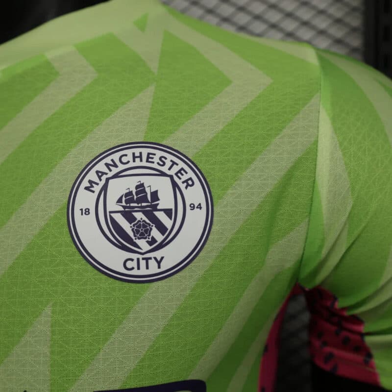 2023/2024 Manchester City Goalkeeper Green Football Shirt 1:1 Thai Quality - Player Version