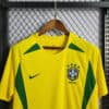 2002 Retro Brazil Soccer Jersey Home