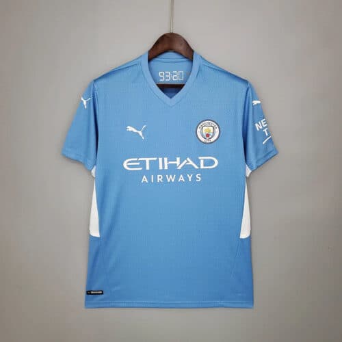 Manchester City Football Shirt 2021/2022 Retro 1:1 Thai Quality Home