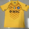 2023/2024 Napoli Goalkeeper Yellow Soccer Jersey 1:1 Thai Quality