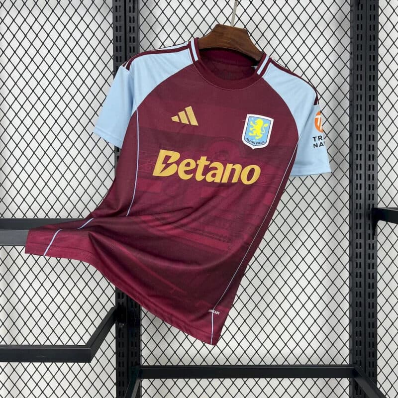 2025/2026 Aston Villa Home Football Shirt