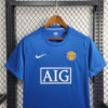 2007/2008 Retro Manchester United Away Football Shirt 1:1 Thai Quality