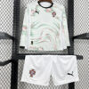 2025 Long Sleeve Portugal Away Football Shirt Kids Size