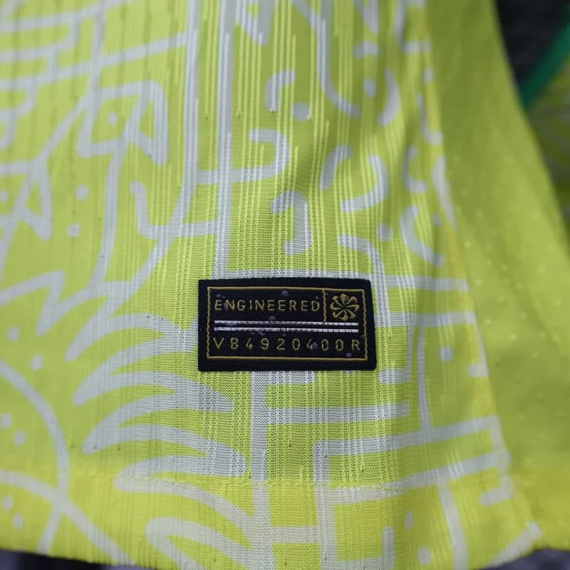 2024 Long Sleeve Player Version Brazil Home Football Shirt 1:1 Thai Quality