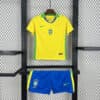 2025 Brazil Home Football Shirt Kids Size