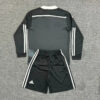 2014/2015 Retro Long Sleeve Real Madrid Third Away Football Shirt Kids Size