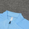 2024/2025 Manchester City Half-Pull Tracksuit Light Blue