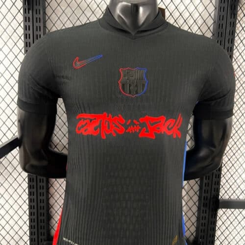 Barcelona x Travis Scott 24/25 Special Edition Football Jersey Player Version