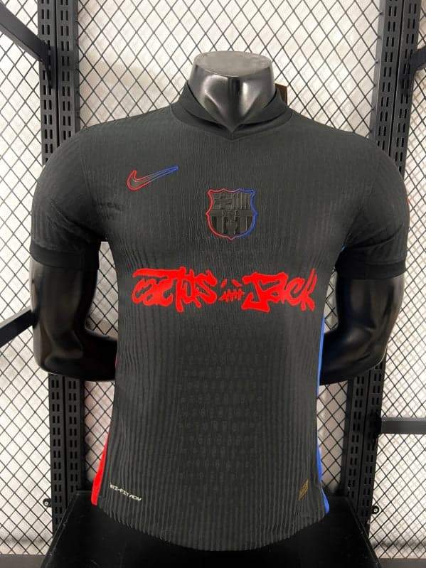 Barcelona x Travis Scott 24/25 Special Edition Football Jersey Player Version