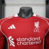 2025/2026 Player Version Long Sleeve Liverpool Home Football Shirt