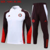 2024/2025 Bayern Munich Half-Pull Tracksuit White 1:1 Thai Quality