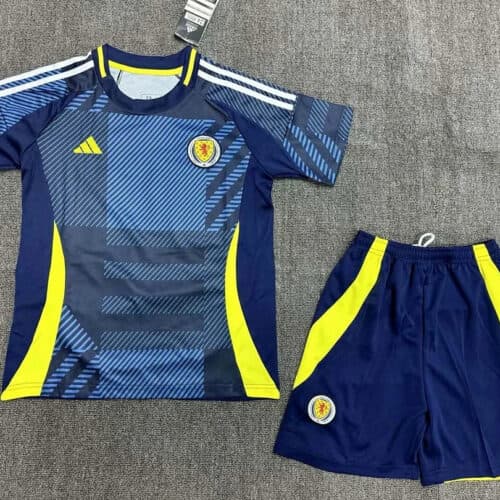 2024 Kids Size Scotland National Team Home Football Shirt 1:1 Thai Quality