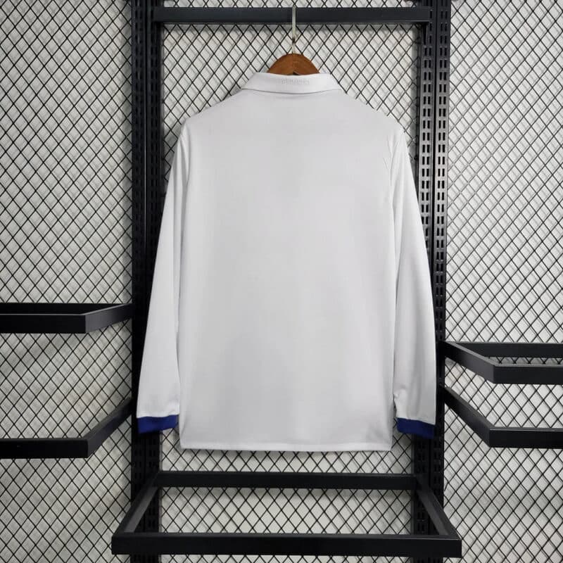 2016/2017 Retro Long Sleeve Real Madrid Home Football Shirt 1:1 Thai Quality