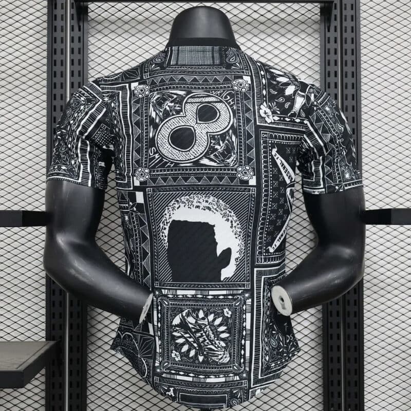 2024/2025 Arsenal Black pre-match Football Shirt 1:1 Thai Quality - Player Version