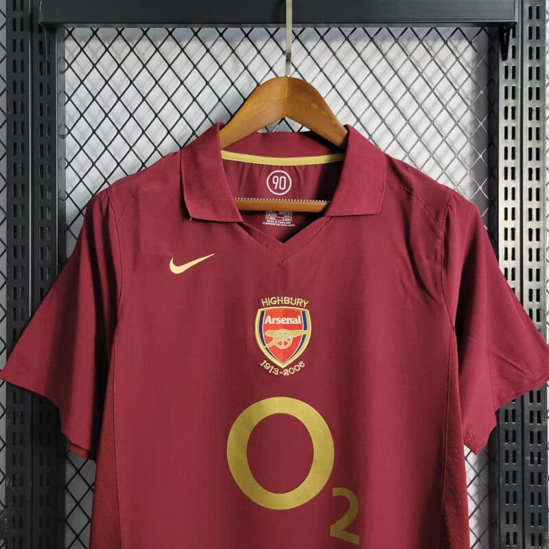 2005/2006 Retro Arsenal Home Football Shirt 1:1 Thai Quality